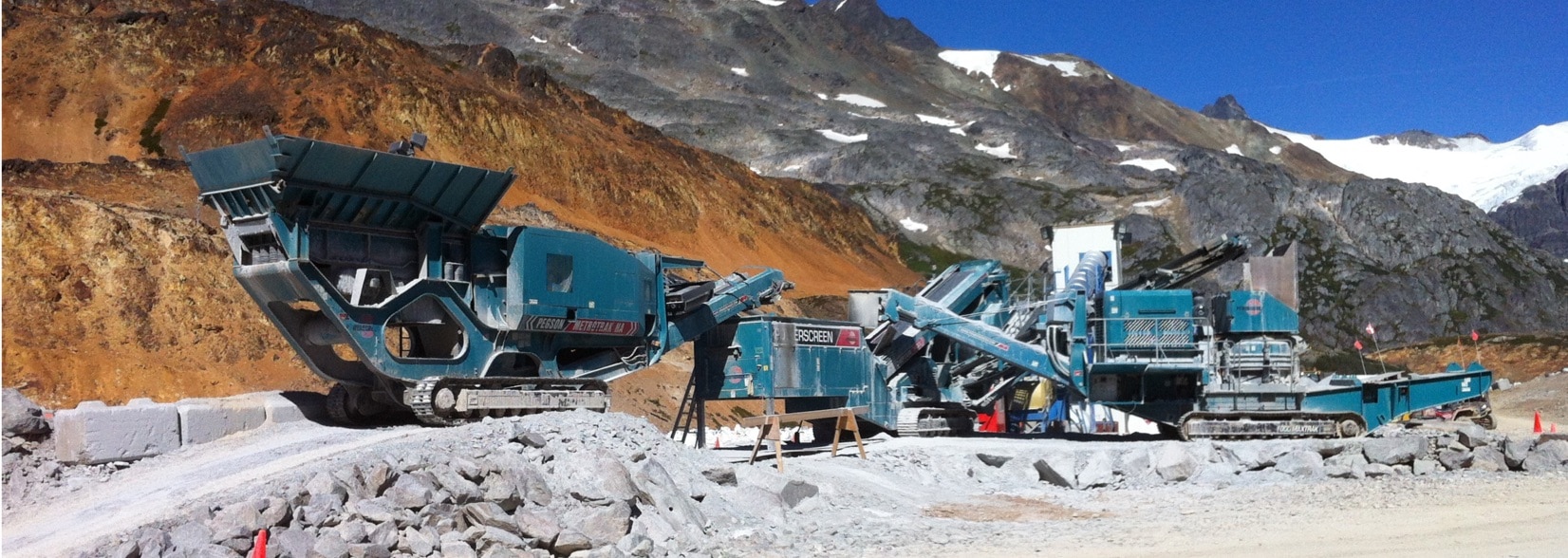 Heavy equipment sales & rentals for aggregates, mining and recycling