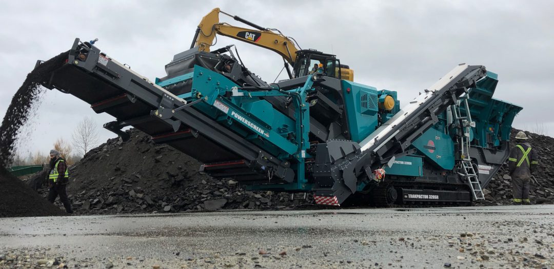 Powerscreen Crushing Equipment Sales & Rental in BC & Alberta