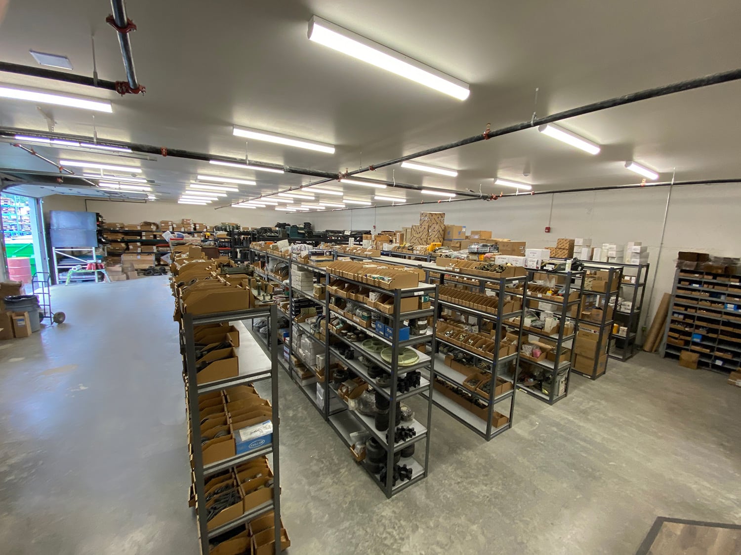 Expanded Parts Warehouse