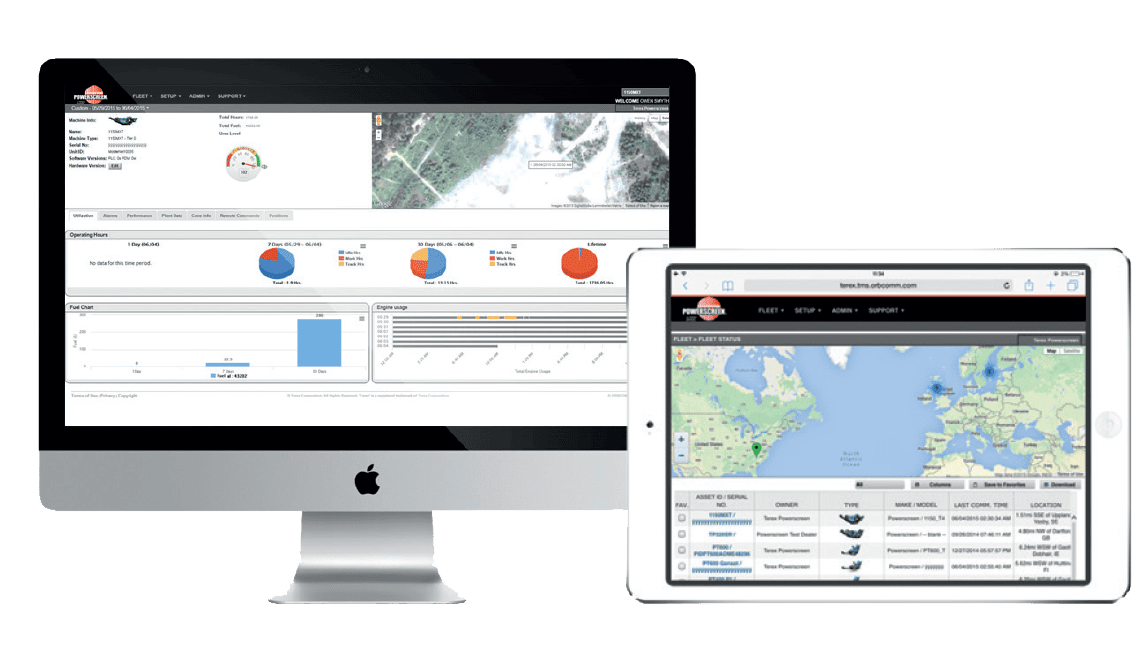 powerscreen pulse digital monitoring