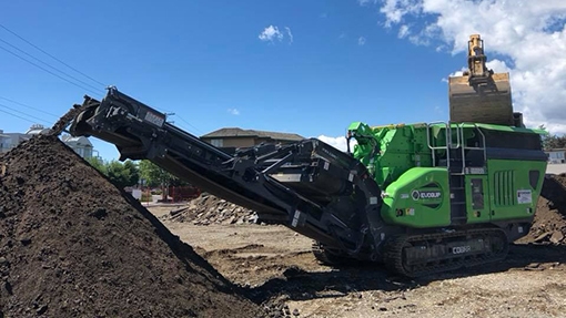 Cobra Impactor Crushing Asphalt