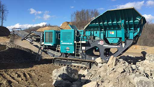 Premiere 400 crushing sandstone