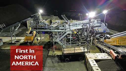 TWS AGGWASH 60 Wash Plant for washing recycled aggregates