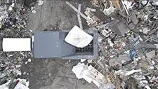 Caiman Shredder Shrdding Mattresses and Bulky Waste