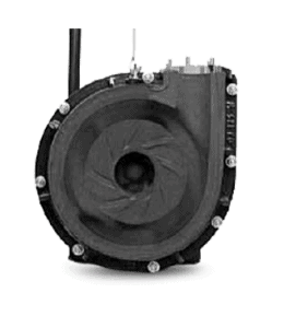 Centrifugal pump for hydrovac plant