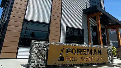 Foreman Equipment Entrance 