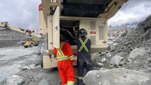Foreman Equipment technician assisting during a rental setup