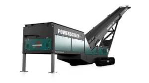 Powerscreen HL75 high-level organics stacking conveyor