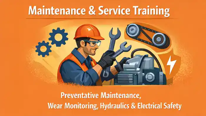 maintenance and service training<br />
