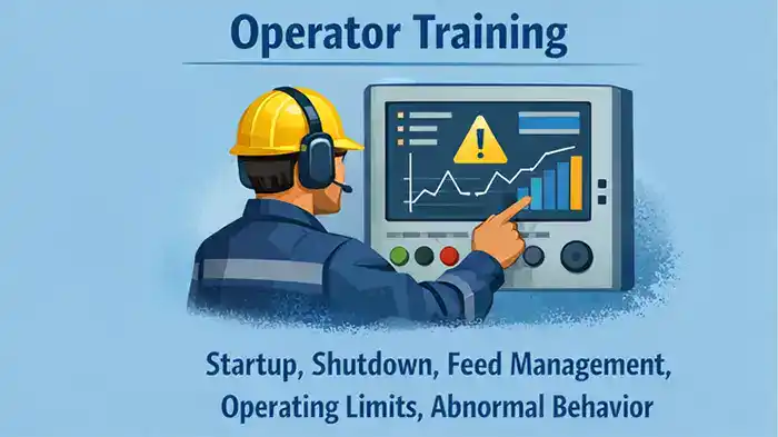 Operator training<br />
