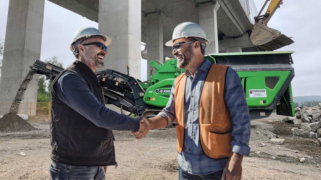 Contractor choosing rental equipment over purchasing