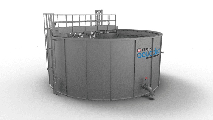 Rake Thickener Tank for Fines Recovery