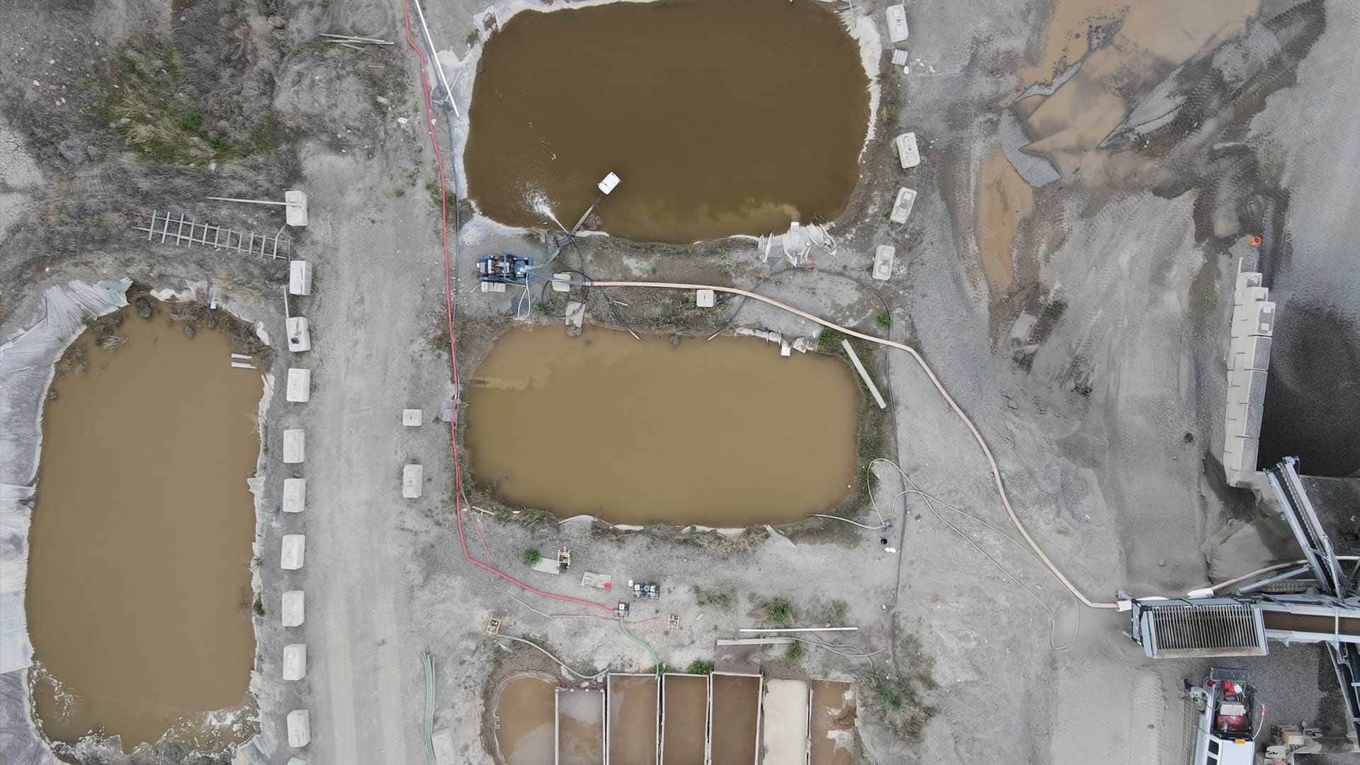 Wash Plant Settling Ponds